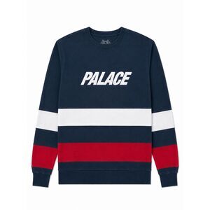 Palace Crew Neck Sweatshirt Mens Medium Skate Board Red White Blue Pullover